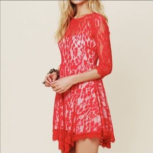 Free People Lace dress